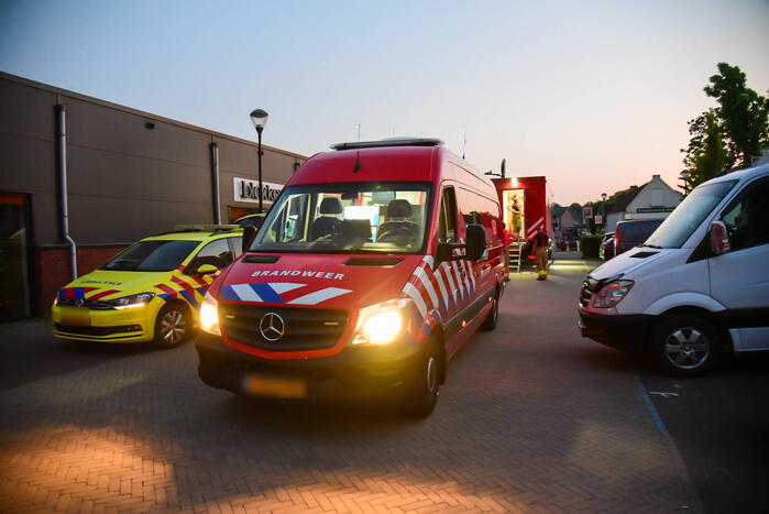 Gebied zonder stroom door defecte stroomkabel