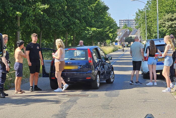 Scooterrijder aangereden door auto