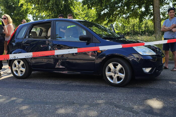 Scooterrijder aangereden door auto