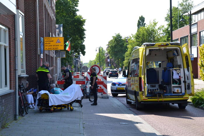 Wielrenner gewond na valpartij