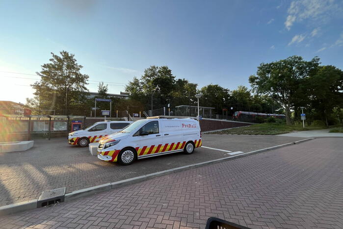 Treinverkeer stil wegens aanrijding