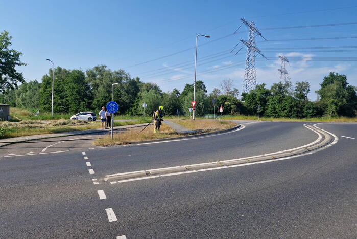 Buitenbrand snel onder controle