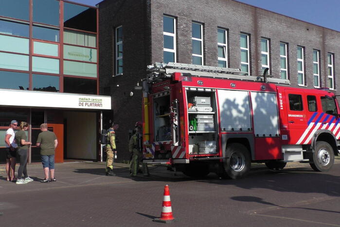 Brand in medisch centrum snel geblust