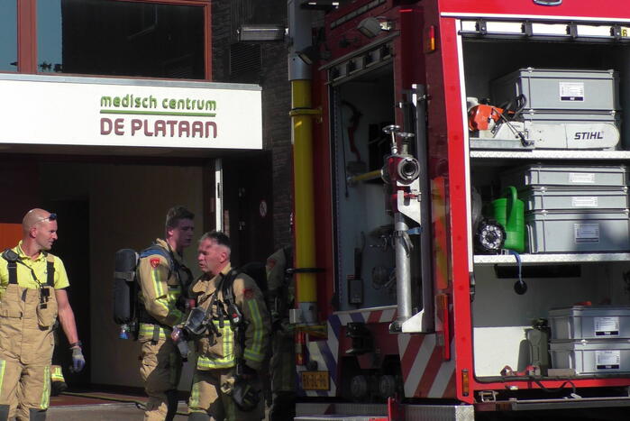 Brand in medisch centrum snel geblust