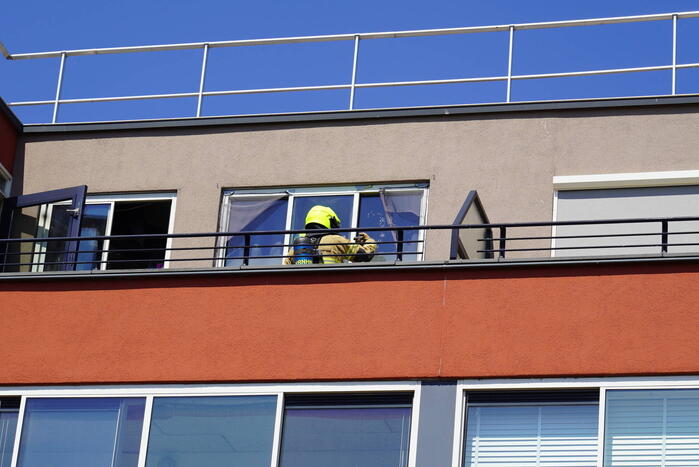 Ventilator In appartement veroorzaakt brand