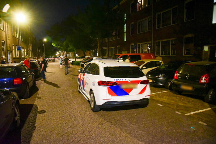 Schade na explosie bij woning