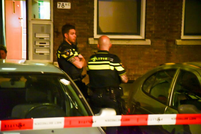 Schade na explosie bij woning
