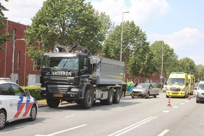 Meerdere gewonden bij ongeval met vrachtwagen