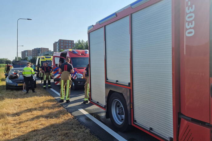 Automobilist eindigt in het water