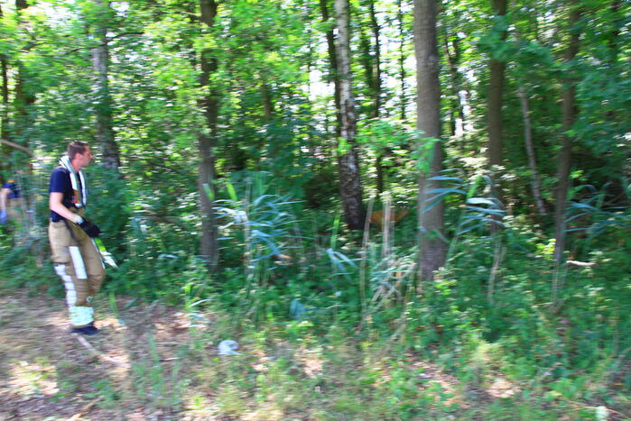 Ree bevrijdt uit waterweg