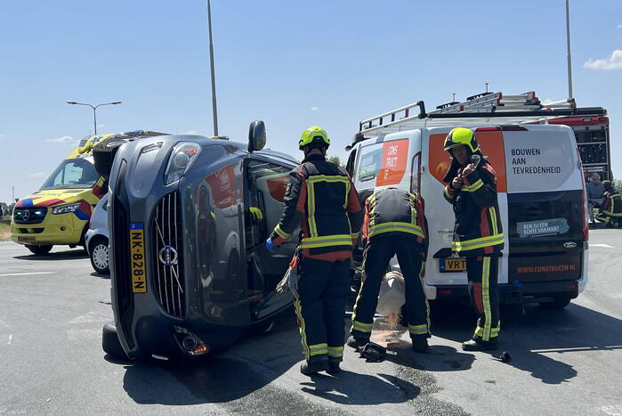 Meerdere voertuigen betrokken bij aanrijding