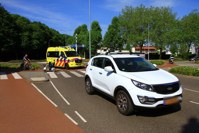 Bestuurder scootmobiel ernstig gewond bij aanrijding