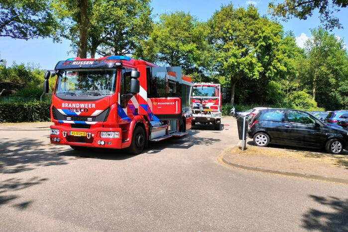 Bermbrand snel onder controle