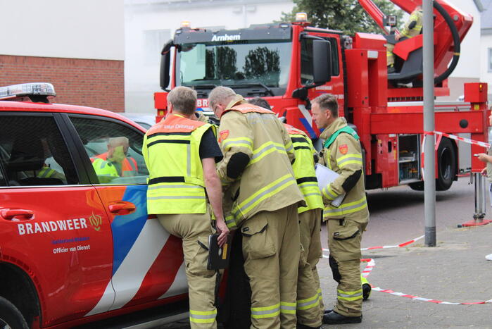 Veel rookontwikkeling bij grote brand in woning