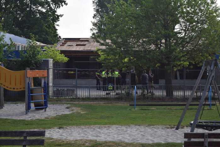 Traumahelikopter landt voor ongeval bij schoolgebouw De Morgenster