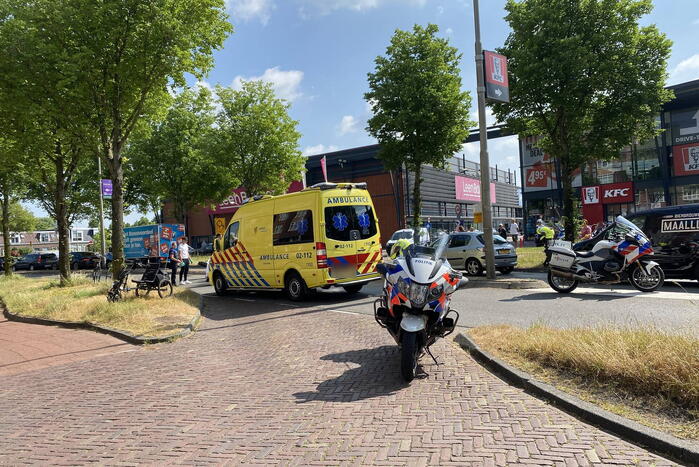Man op driewieler raakt gewond
