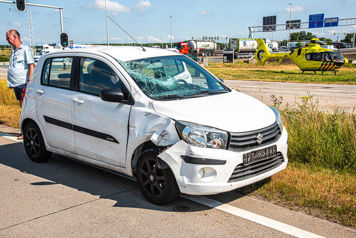 Fietser ernstig gewond bij botsing