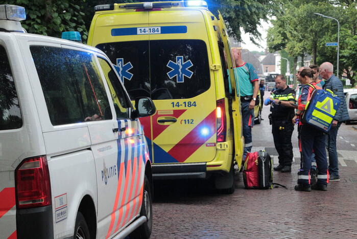 Fietser zwaargewond na val