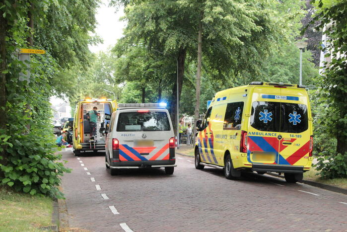 Fietser zwaargewond na val