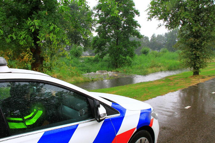 Wateroverlast door hevige regenval in Limburg