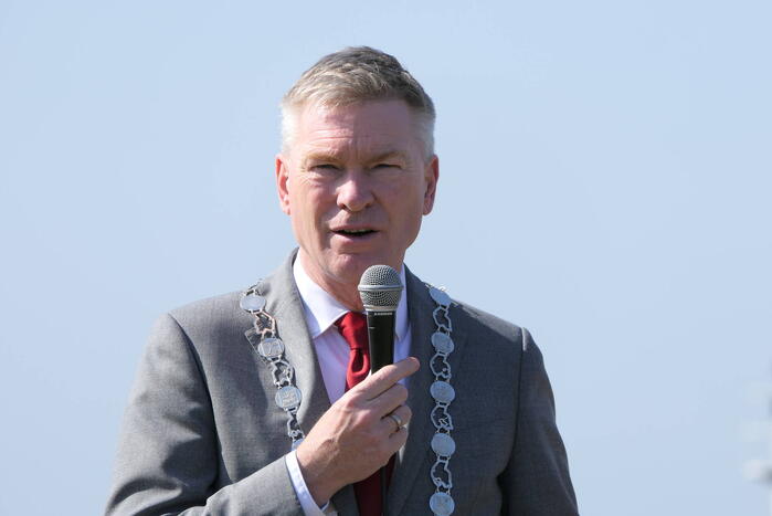 Burgemeester Peter Rehwinkel opent Veiligheidsdag