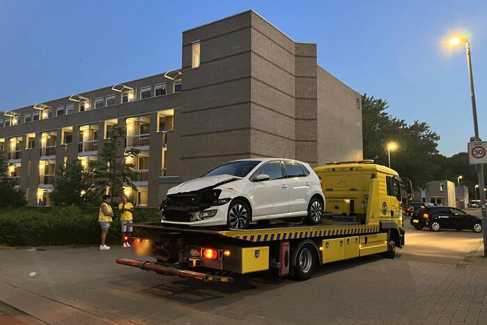 Forse schade aan auto's na botsing