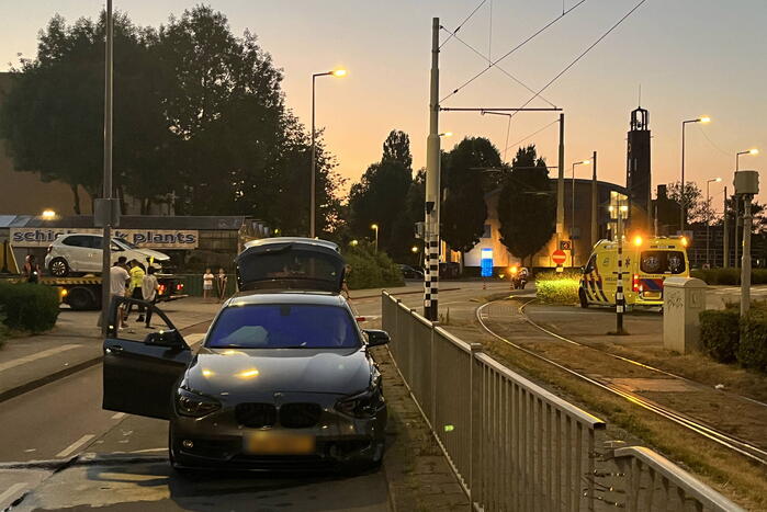 Forse schade aan auto's na botsing