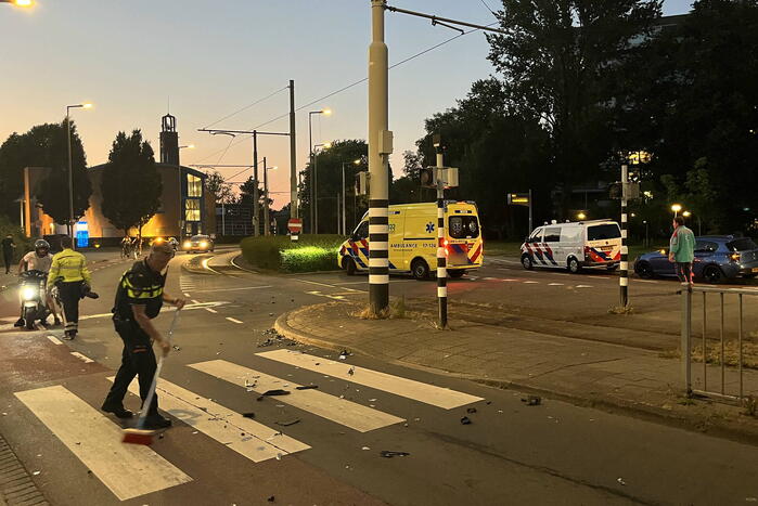 Forse schade aan auto's na botsing