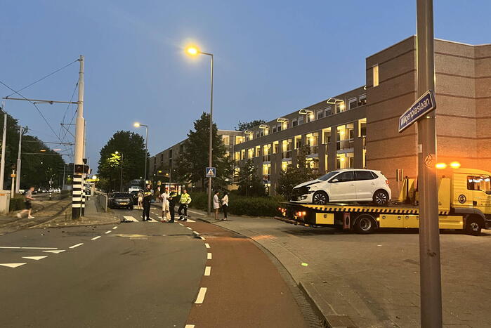 Forse schade aan auto's na botsing