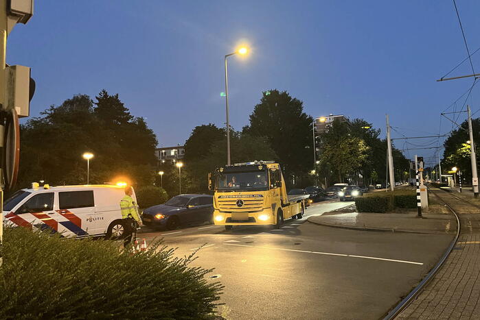 Forse schade aan auto's na botsing