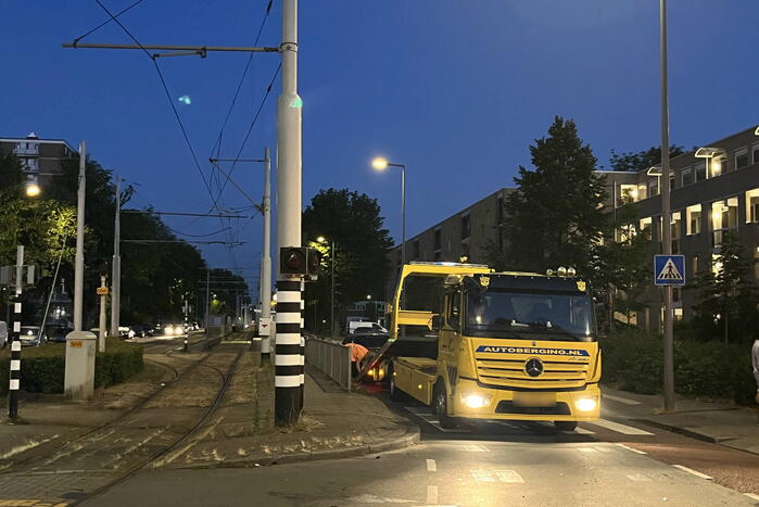 Forse schade aan auto's na botsing