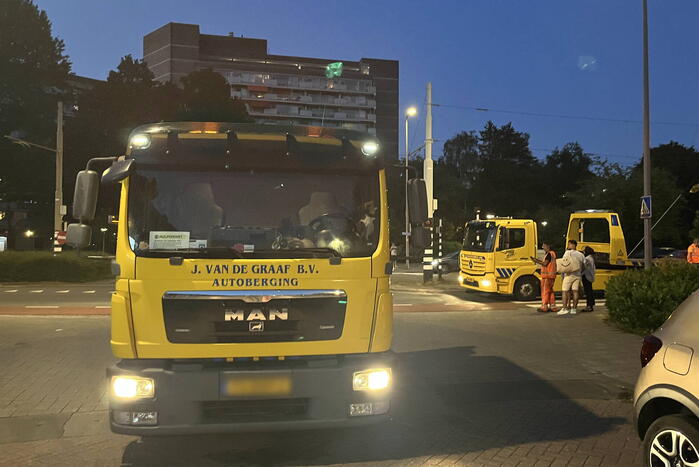 Forse schade aan auto's na botsing