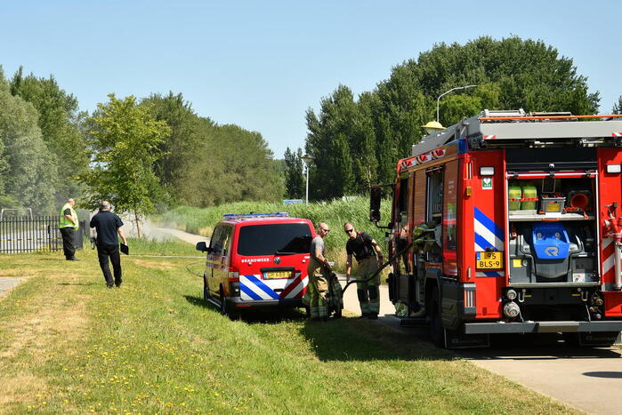 Veel rookontwikkeling door brand in elektrakast