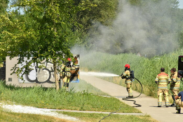 Veel rookontwikkeling door brand in elektrakast