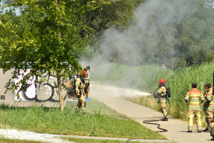 Veel rookontwikkeling door brand in elektrakast