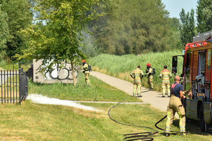 Veel rookontwikkeling door brand in elektrakast