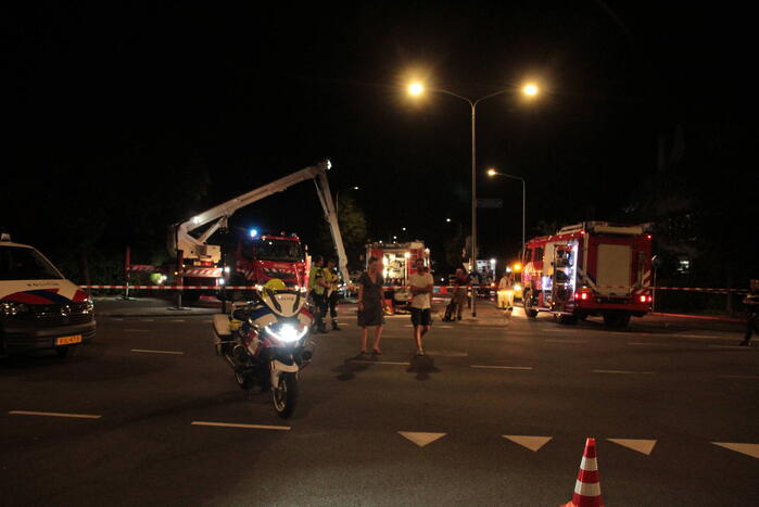 Uitslaande zolderbrand