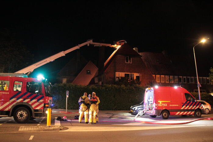 Uitslaande zolderbrand
