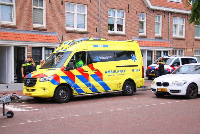 Persoon in wang gestoken verdachten aangehouden