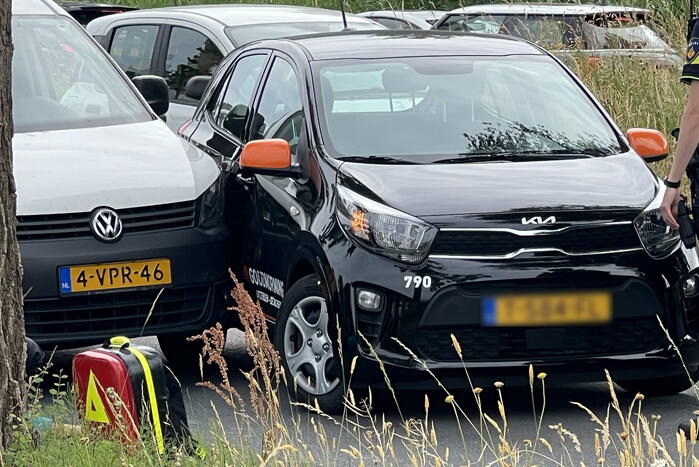 Persoon gewond bij ongeval tijdens voorsorteren