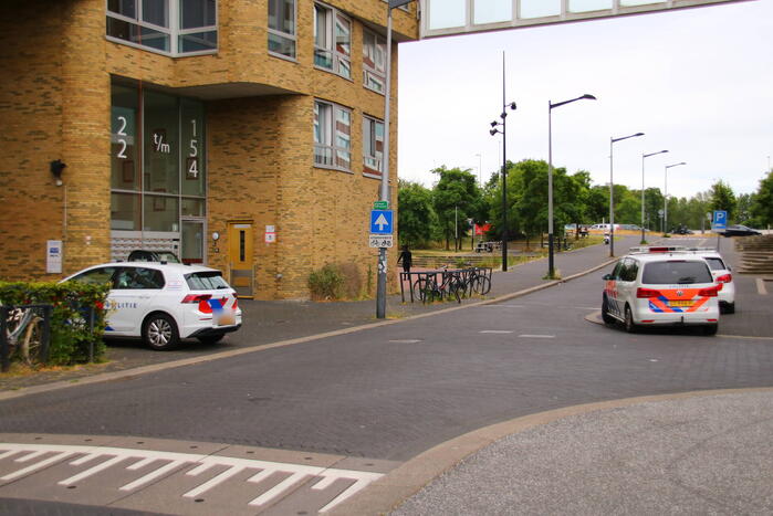 Aanhouding na conflict in woning