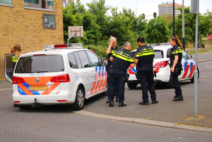 Aanhouding na conflict in woning