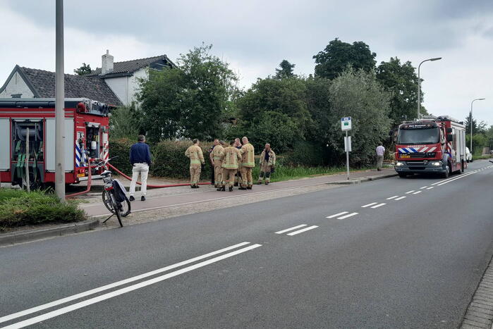 Brand is kas snel onder controle