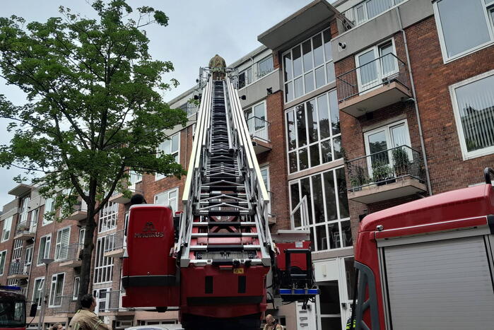 Pan op fornuis veroorzaakt rook in flatwoning