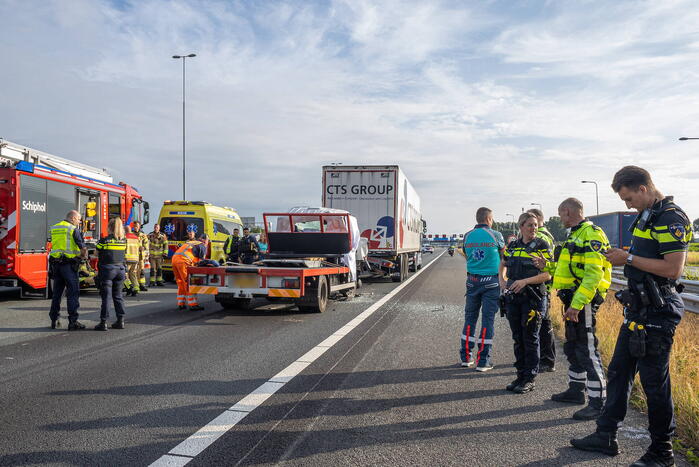 Dode bij aanrijding met vrachtwagen