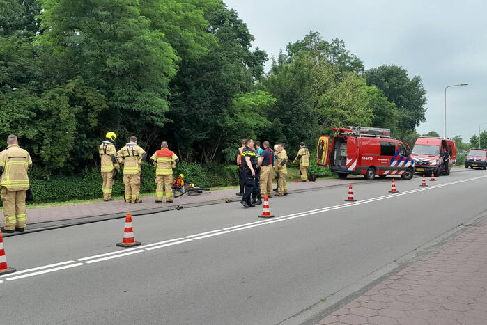 Zoekactie na vondst fiets aan waterkant