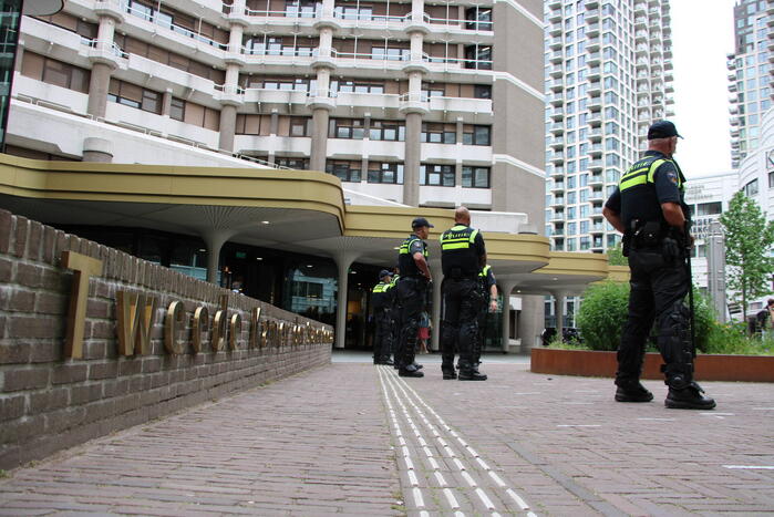 Politie massaal aanwezig bij boerenprotest