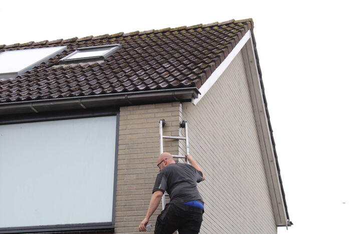 Brand in woning tijdens laswerkzaamheden