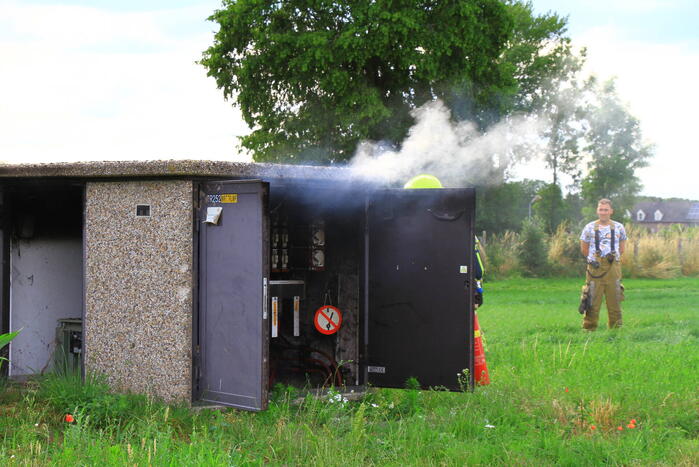 Brand in transformatorhuis