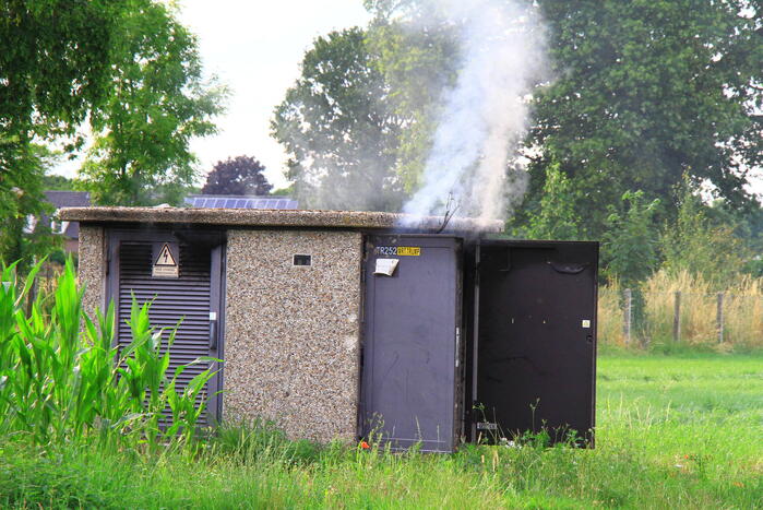 Brand in transformatorhuis